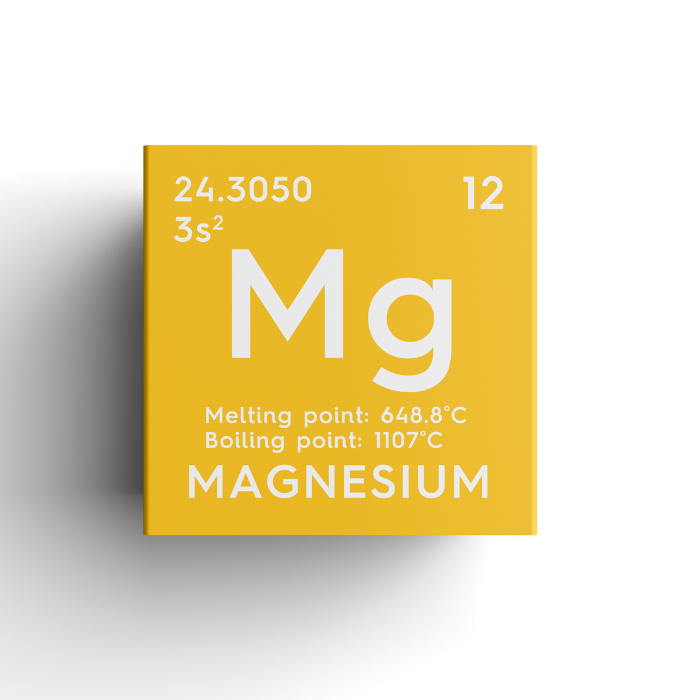Place de l'élément Magnésium chélaté bisglycinate dans le tableau périodique